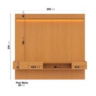 Painel Para Tv 84 Polegadas Led Nicho Mdf 219cmx233cm Vitoria