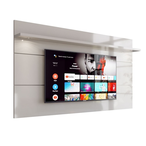 Painel Para Tv Arizona 1.8 Off White – Móveisaqui