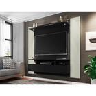 Painel Para Tv Arizona Suspenso Até 65´´ - Preto / Cinza