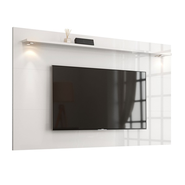 Painel Para Tv Aspen 2.2 Branco – Móveisaqui