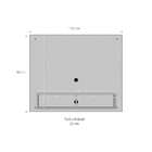 Painel Para Tv Até 32 Polegadas Cairo Branco