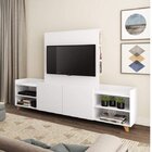 Painel Para Tv Até 32 Polegadas Com Nichos  Branco Tx