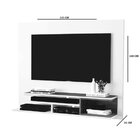 Painel Para Tv Até 40 Polegadas Londres Preto/freijó