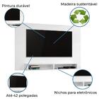 Painel Para Tv Até 42 Polegadas 1,37m Manhattan Branco J&a