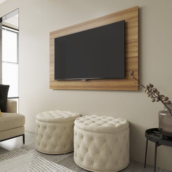 Painel Para Tv Até 42 Polegadas 136cmx90cm 1 Prateleira Pa291