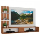 Painel Para Tv Até 42 Polegadas 2 Nichos Branco/nogal - Hecol