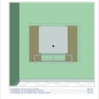 Painel Para Tv Até 42 Polegadas 2 Nichos Navi Preto Fosco/rip