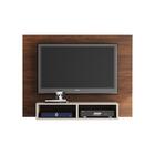 Painel Para Tv Até 42 Polegadas Iris Imbuia E Off White 120cm