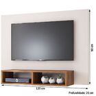 Painel Para Tv Até 42 Polegadas Kathy Off White/seda - Viero