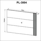 Painel Para Tv Até 42 Polegadas Natural/off White Pl3004 - Te