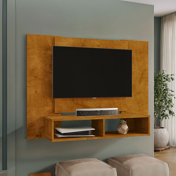 Painel Para Tv Até 42 Polegadas Navi Naturalle - Móveis Becha