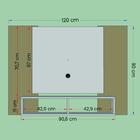 Painel Para Tv Até 42 Polegadas Navi Naturalle - Móveis Becha