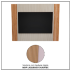 Painel Para Tv Até 42 Polegadas Sala Parede Ripado Decoração