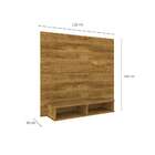 Painel Para Tv Até 42 Polegadas Twister Ipê Rustic