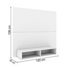 Painel Para Tv Ate 42 Polegadas Twister Tcil Moveis Neve Cest