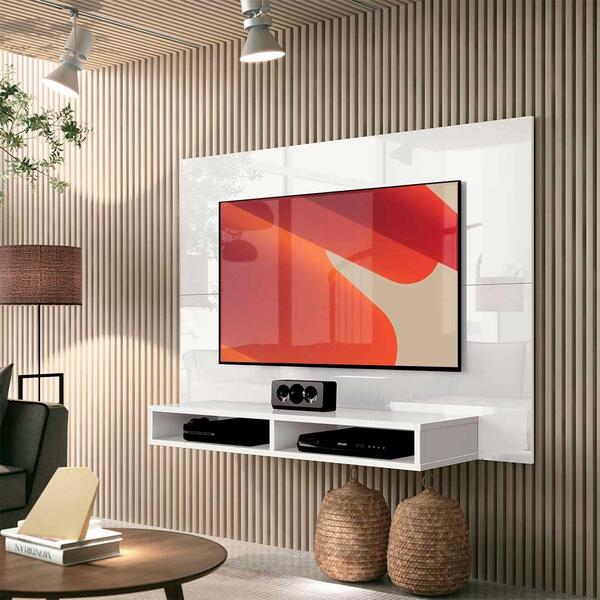 Painel Para Tv Até 43 Polegadas 1,20m Com Nicho Fox New Edn