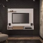 Painel Para Tv Até 43 Polegadas 1 Gaveta 1 Prateleira Andradi