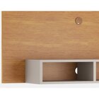 Painel Para Tv Até 43 Polegadas Com Nichos Life Mel/off White