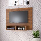 Painel Para Tv Até 43 Polegadas Com Nichos Life Pinho
