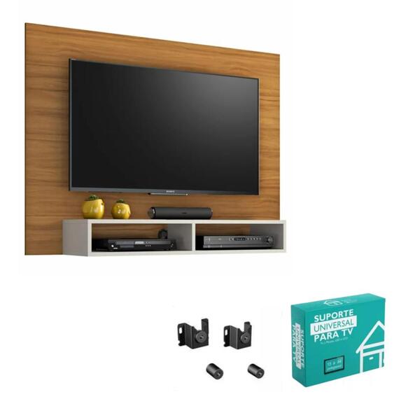Painel Para Tv Até 43 Polegadas Eros E Suporte Para Tv Notáve