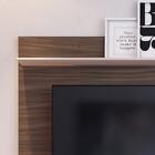 Painel Para Tv Até 43 Polegadas Nogueira Real Off White Ângel