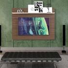 Painel Para Tv Até 43 Polegadas Nogueira Real Off White Ângel