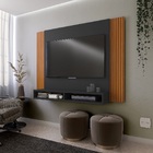 Painel Para Tv Até 43 Polegadas Tokyo Com Dois Nichos - Via N