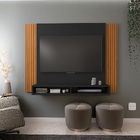 Painel Para Tv Até 43 Polegadas Tokyo Com Dois Nichos - Via N