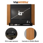 Painel Para Tv Até 43 Polegadas Tokyo Com Dois Nichos - Via N