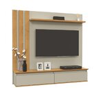 Painel Para Tv Até 46 Polegadas 2 Portas Trend  Off White/cin