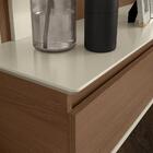 Painel Para Tv Até 46 Polegadas Trend Canelato E Off White