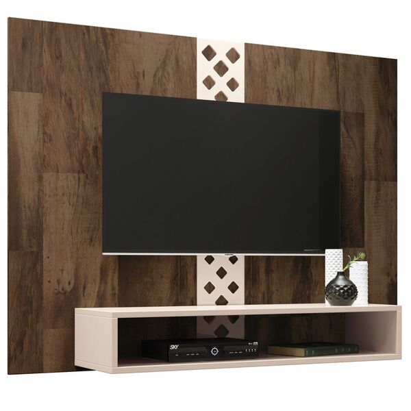 Painel Para Tv Até 47 Decorativo Quarto Sala De Estar Yoran D