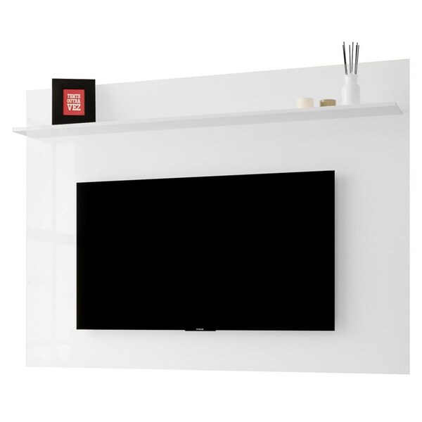 Painel Para Tv Até 47 Polegadas Maia Branco - Colibri