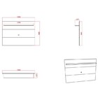 Painel Para Tv Até 47 Polegadas Maia Branco - Colibri