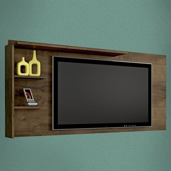 Painel Para Tv Até 47 Polegadas Rio De Janeiro Mocaccino Rúst