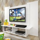 Painel Para Tv Até 48 Polegadas 120cm Com Nicho Branco