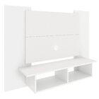 Painel Para Tv Até 48 Polegadas 120cm Com Nicho Branco