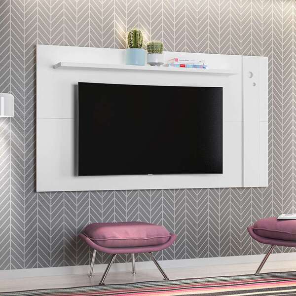 Painel Para Tv Até 48 Polegadas Eyre Branco