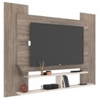 Painel Para Tv Até 49 Polegadas Orlando 1 Prateleira Carvalho