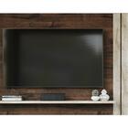 Painel Para Tv Até 50" Cristal Permobili Café/rústico