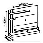 Painel Para Tv Até 50" Kiev Ciello Móveis Rústico/café