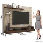 Painel Para Tv Até 50" Kiev Ciello Móveis Rústico/café