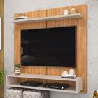 Painel Para Tv Até 50 Pol. Théo D04 Carvalho Nobre/griz - Mpo