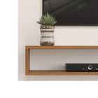 Painel Para Tv Até 50 Pol. Théo D04 Off White/freijó - Mpozen