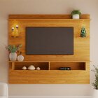 Painel Para Tv Até 50 Polegadas 180cmx2,1cm Com 2 Nichos Vien