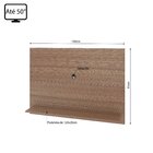 Painel Para Tv Até 50 Polegadas 1 Prateleira Columbia Espress