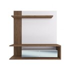 Painel Para Tv Até 50 Polegadas 2 Portas Basculantes Espelhad