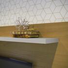 Painel Para Tv Até 50 Polegadas 2 Prateleiras 1 Nicho Arizona