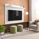 Painel Para Tv Até 50 Polegadas 91cmx130cm 1 Prateleira Colum