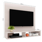 Painel Para Tv Até 50 Polegadas Alpes Nogueira Real - Colibri